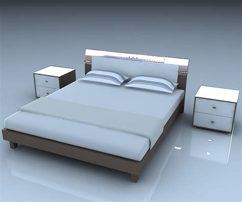 Bed 3d Model Free Download Obj