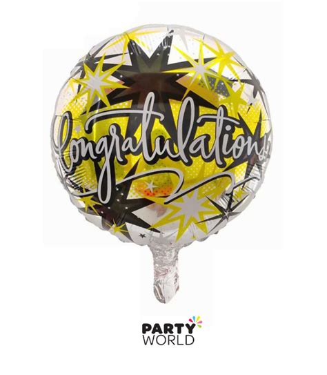 Congratulations Foil Balloon 18inch Party World