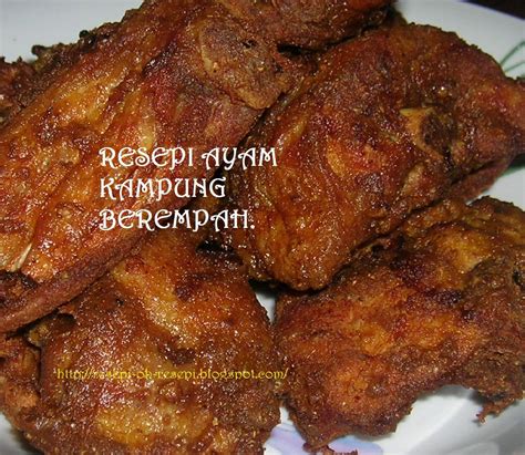 Coba saja dengan bahan dan bumbu di atas. RESEPI AYAM KAMPUNG BEREMPAH. | Resep makanan, Resep ayam ...