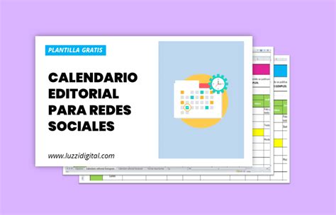 Como Hacer Un Calendario De Publicaciones En Redes Sociales Mini