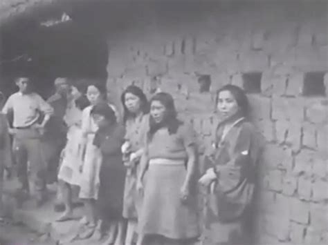 New Footage Shows Korean Comfort Women In Military Brothel During World War Two The