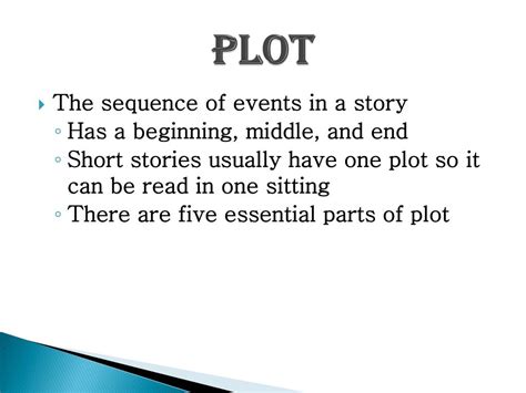 Ppt 7 Th Grade Short Story Elements Powerpoint