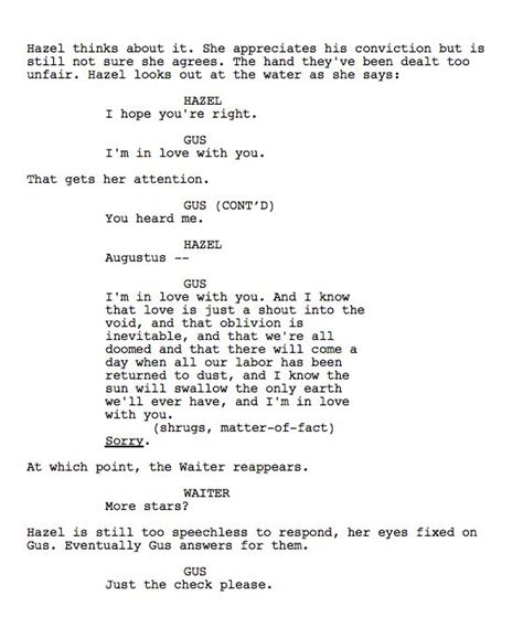 The Toughest Scene I Wrote How Real Grief Informed The Fault In Our Stars