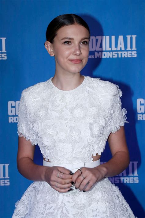 Millie Bobby Brown At Godzilla King Of The Monsters Premiere In Paris