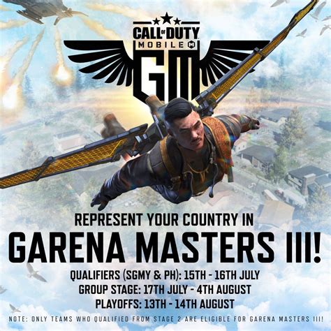 Call Of Duty Mobile Garena Masters Iii Makes A Comeback This Year