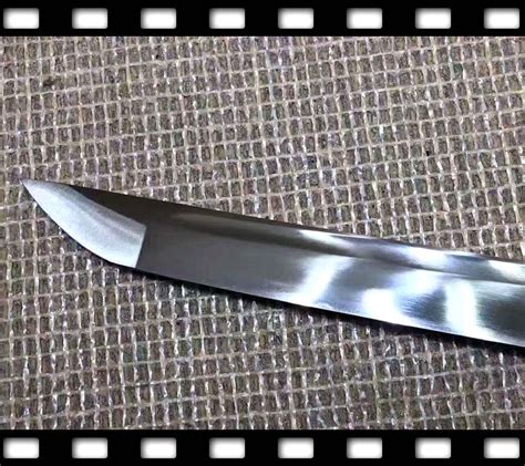 Hand Forging Japanese Samurai Katana Sword T10 Steel Quenched Full Tang