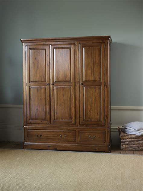 Our Classically Styled Cranbrook Triple Wardrobe Brings Storage And