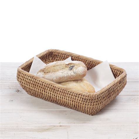 Rattan Bread Roll Basket Woven Bread Basket Rattan Small Etsy Uk