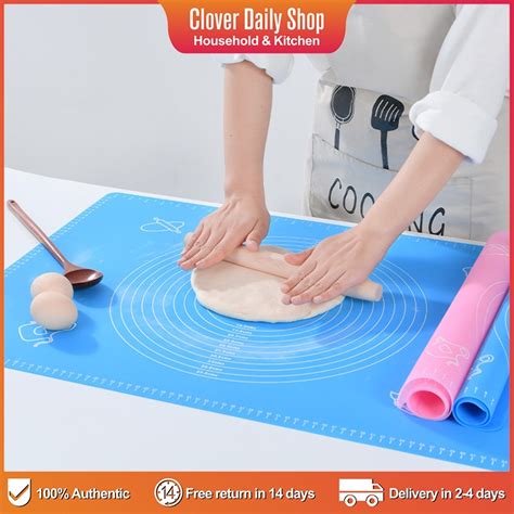 Silicone Baking Mat Sheet Large Pizza Dough Non Stick Maker Pastry