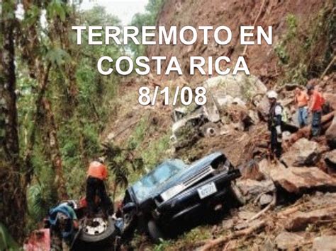 El número mostrado es una distancia menor a la del nivel mar en kilómetros. Terremoto En Costa Rica (Cmp)