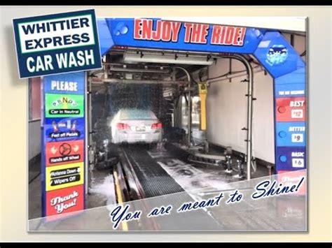Ep Whittier Express Car Wash ASMR Whittier CA YouTube