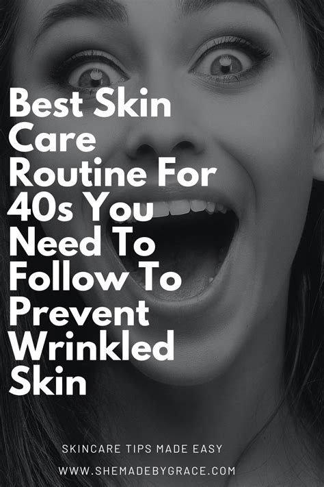 Best Skin Care Routine For 40s You Need To Follow To Prevent Wrinkled