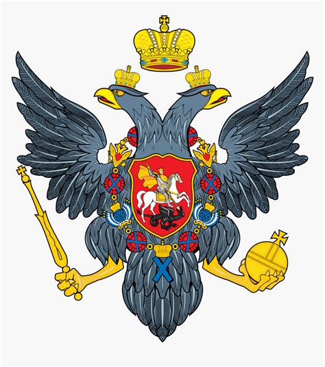 Coat Of Arms Of Russia Png Two Headed Eagle Transparent Png