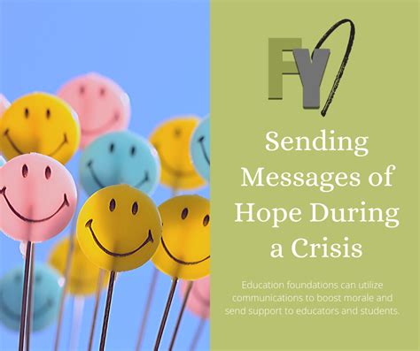 Fyi Sending Messages Of Hope During A Crisis