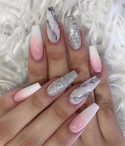 70 Trendy Designs Acrylic Nails To Try Once Polish And Pearls