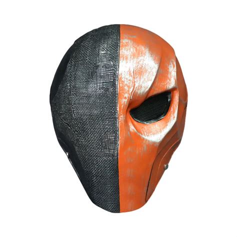 Hot Deathstroke Mask Helmet Full Face Fiberglass Arkham Deathstroke