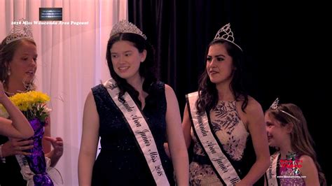 2018 Miss Wauconda Area Pageant Queens Announcements Youtube