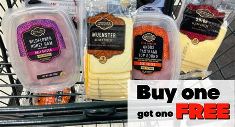 Harris Teeter Private Selection Meat And Cheese Buy One Get One Free
