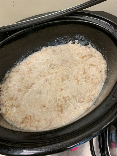 Crock Pot Coconut Rice Pudding 247 Tasty Recipes