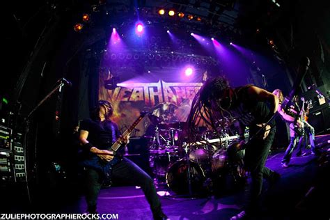 horns up rocks death angel in the midst of the ultra violence rehearsals insane live images