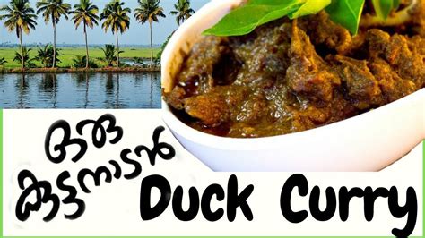 Kerala Style Duck Curry Kuttanadan Special Tharavu Curry With English