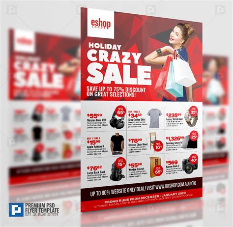 Product Sale And Promotional Sales Flyer Psdpixel