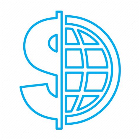 Dollar World Logo Real Estate Icon Download On Iconfinder
