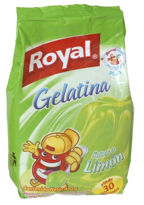 Gelatina Royal G Limon Tia S A