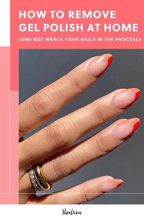How To Remove Gel Polish At Home And Not Wreck Your Nails In The