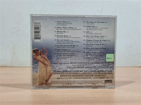 cd mamma mia the movie soundtrack featuring the songs of abba hobbies and toys music and media