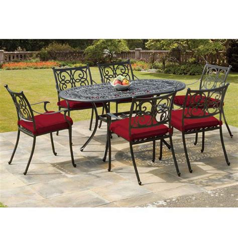 On Sale Special Dining Area For Cast Aluminum Patio Furniture Sets