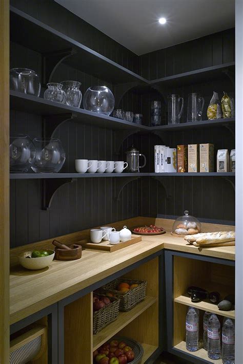 Everyone needs storage in their kitchen, because when it comes to cooking, sharing and/or whenever organizing decisions you have to make, start your kitchen pantry design by making a checklist of what you need and what works for. Roundhouse bespoke walk in larder | Roundhouse pantries ...