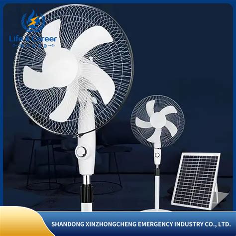 Strength Factory 16 18 Inch Stand Fan Solar Powered Fans Ac Dc Rechargeable Fan For Home China