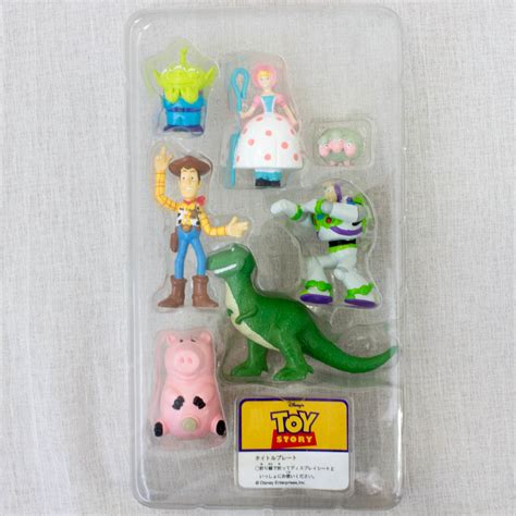 Rare Disney Pixar Toy Story Movie Friends Mini Figure Set Yutaka Japan