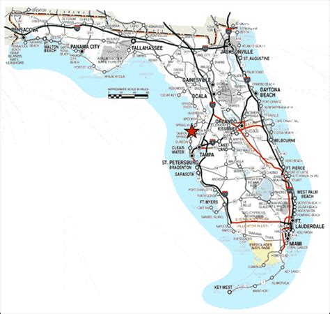 Traurigkeit Leck Lehrertag Map Of Florida West Coast Belüftung Original