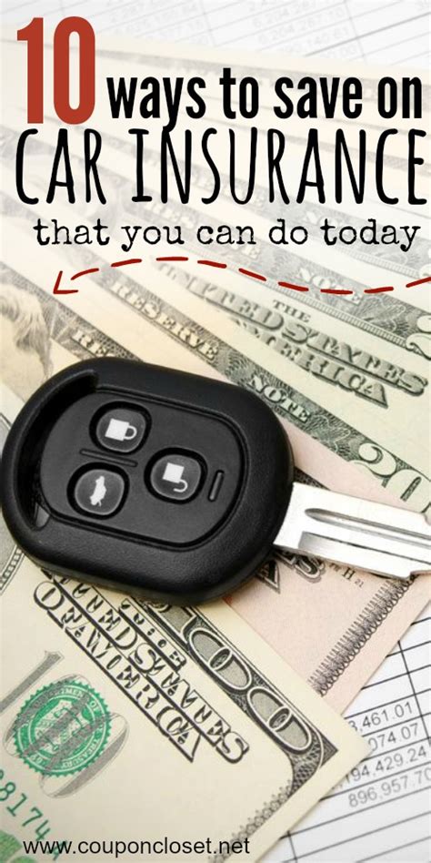 How To Save On Car Insurance 10 Ways To Save Money Coupon Closet