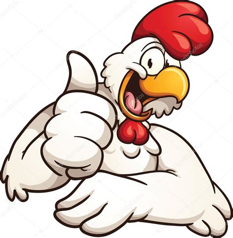 Cartoon Chicken — Stock Vector 68207153