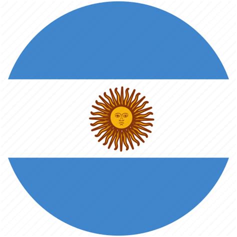 Argentina Flag Circle Icon Download On Iconfinder