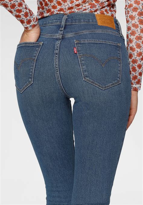 Levis® Skinny Fit Jeans 720 High Rise Super Skinny Met Hoge Taille Nu
