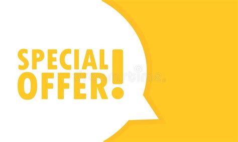 Special Offer Speech Bubble Banner Can Be Used For Business Marketing