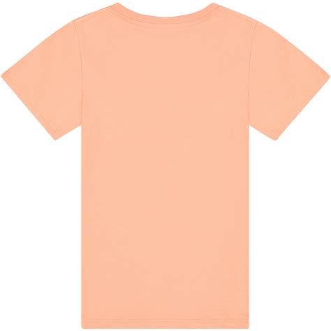 Gucci Retro Logo T Shirt In Peach Bambinifashioncom