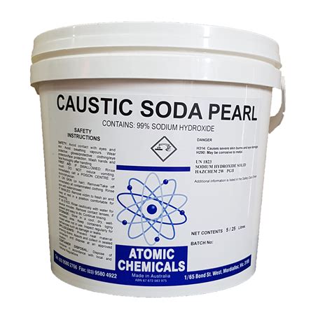 Caustic Soda Miscellaneous Atomic Chemicals