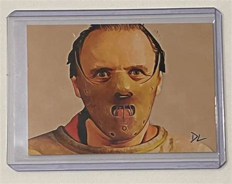 Hannibal Lecter Limited Edition Artist Signed Anthony Hopkins Card