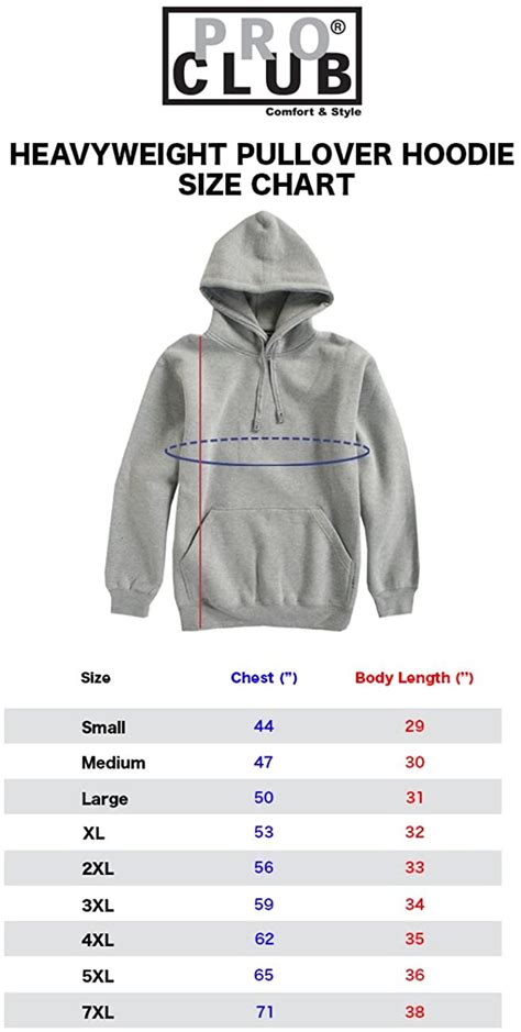 pro club men s heavyweight pullover hoodie 13oz ebay