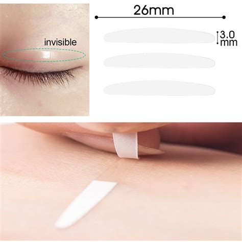 Buy Ultra Invisible Two Sided Sticky Double Eyelid Tapes Lift Strips