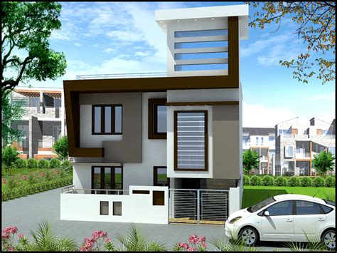 Modern Duplex House Plan In 30x40 Sq Ft Plot Size Homify