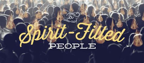 A Spirit Filled People Ethos Church