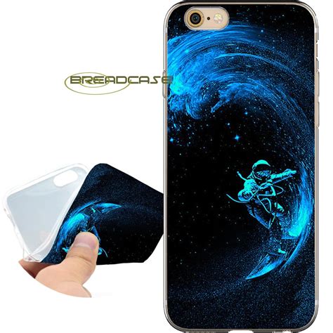 Fundas Space Surfing Coque Soft Clear Tpu Silicone Phone Cases For