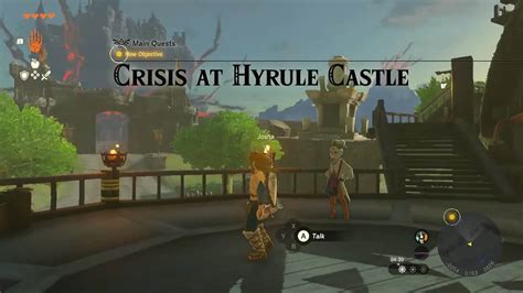 Zelda Tears Of The Kingdom Crisis At Hyrule Castle Walkthrough
