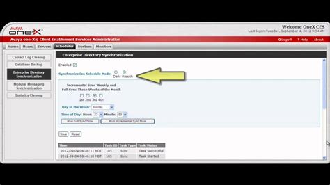 How To Perform Enterprise Directory Syncs On Avaya One X Client